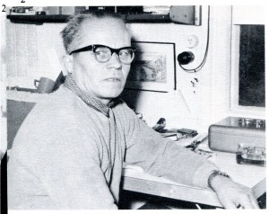 Verhoilija Olavi Kärkkäinen vuonna 1963 (Kiuruvesi, kuvia vuosilta 1956 - 1980).